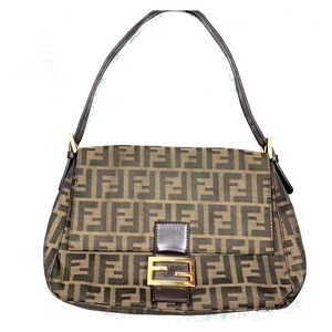 Fendi Vintage shoulder logo bag
